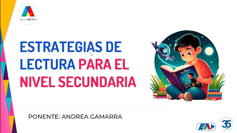 Estrategias Efectivas para Fomentar la Comprensi&oacute;n Lectora en Secundaria